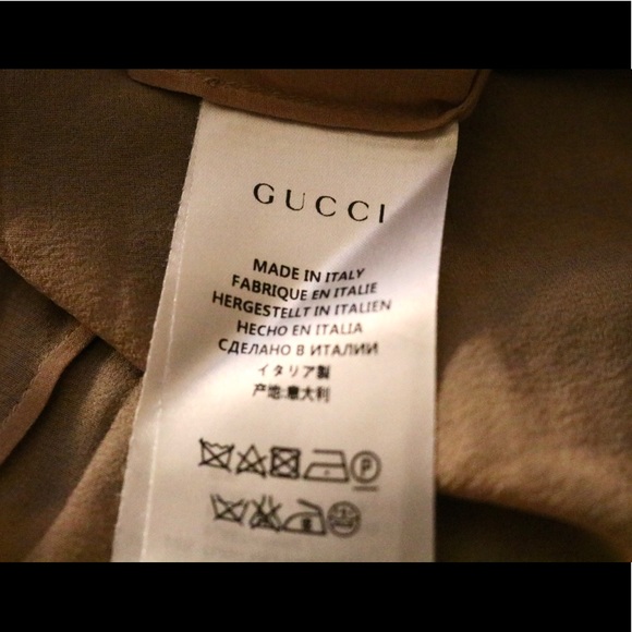 NWT Gucci Black & Nude Lace Mini Dress - Picture 8 of 11